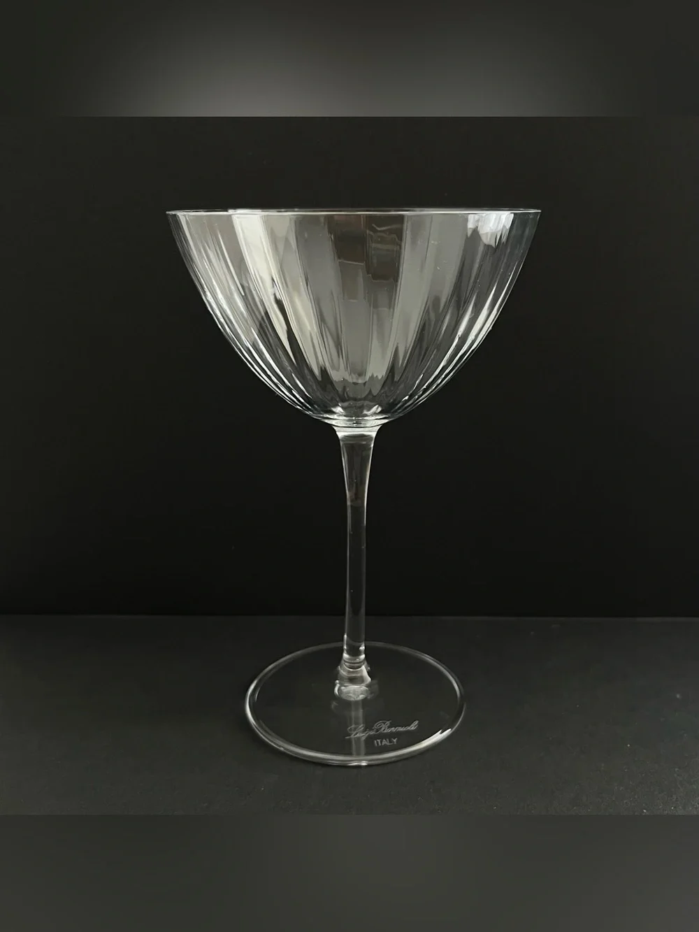 Luigi Bormioli Italy Cocktail Glass Champagne Coupe Fluted Crate & Barrel